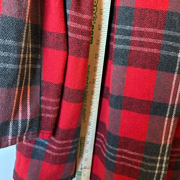 BB Dakota Red and Black Checkered Jacket - Picture 5 of 8